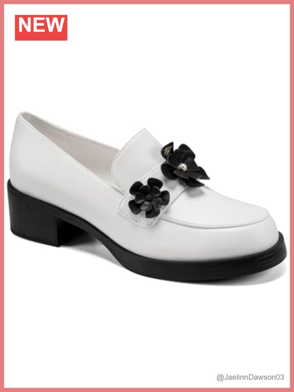 Women's Flat Loafers with Floral Embellishments | Casual Slip-On Shoes